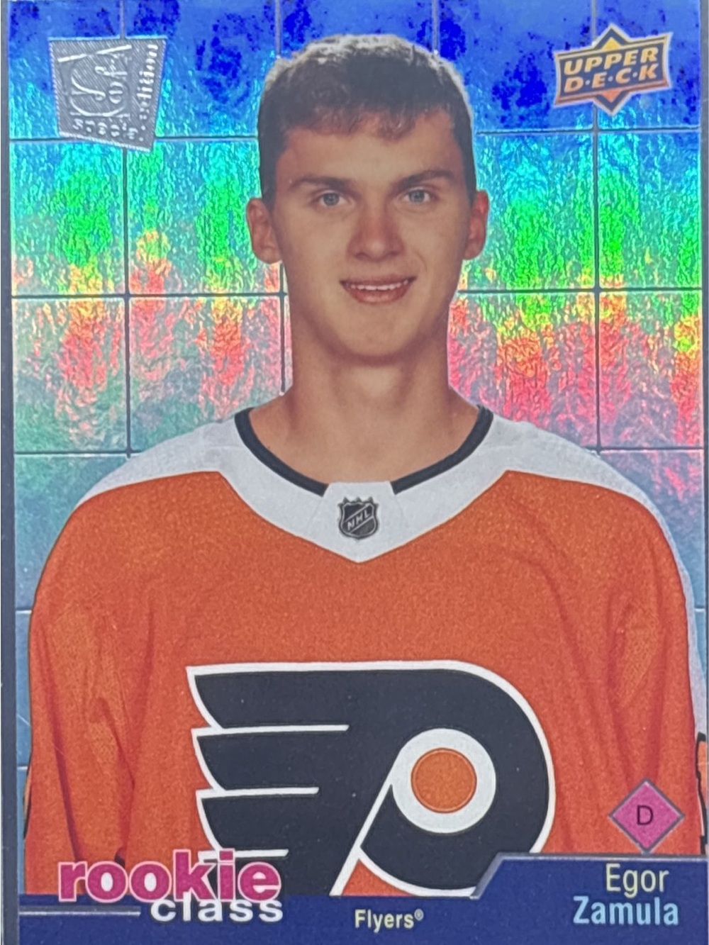 Upper Deck Egor Zamula Rookie Hockey Card